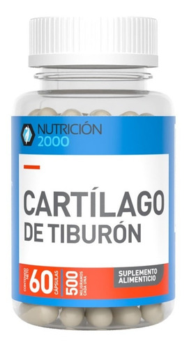 Capsulas De Cartilago De Tiburon Pro 60cap Nutricion 2000