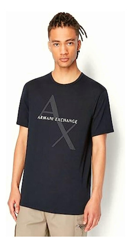 Ax Armani Exchange Playera De Cuello Redondo Con Logotipo