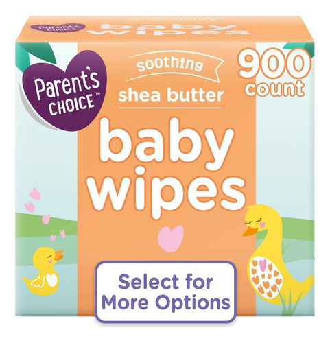Toallitas Humedas Parent Choice Manteca De Karite 900 Ct