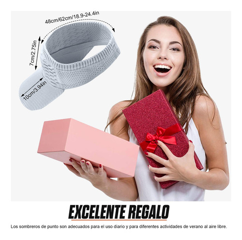Visera Deportiva, Visera Deportiva Sombrero Para Mujer Para