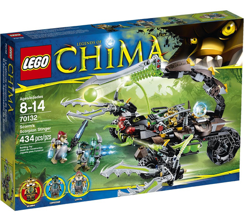 Lego Chima Scorms Scorpion Stinger 434 Piezas