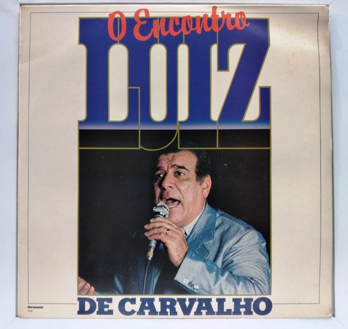 Lp Luiz De Carvalho - O Encontro 1986 - Bom Pastor