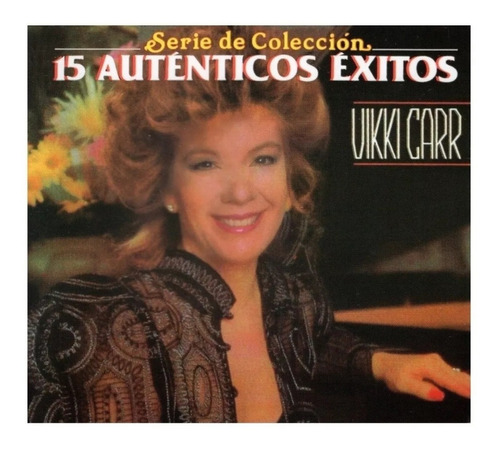 Cd Vikki Carr - 15 Auténticos Éxitos Serie De Colección 1987