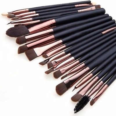 Profesional 20pcs Pinceles De Maquillaje Kit Eyeshadow Eyeli