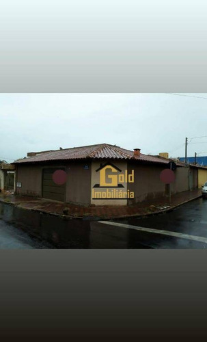 Casa Com 2 Dormitórios À Venda, 200 M² Por R$ 280.000 - Campos Elíseos - Ribeirão Preto/sp - Ca0600