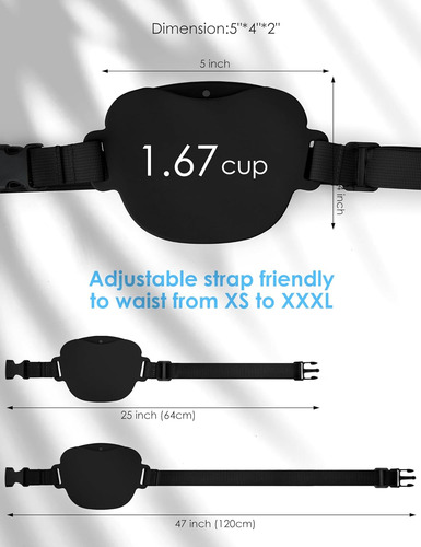 Bolsa De Petiscos Para Cães Com Training Clicker, Upgrade St
