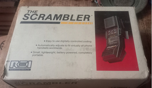 Vintage The Scrambler Walkie Talkie Model Acs-2 (1 Solo)