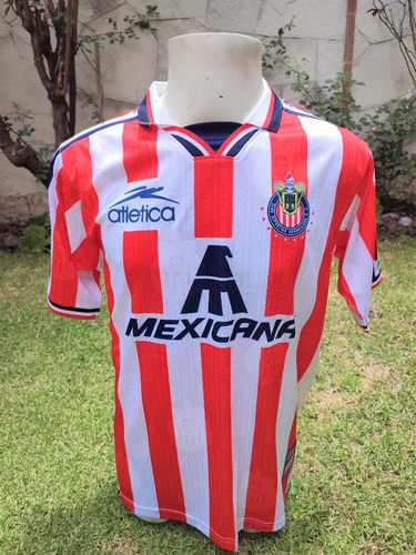 Jersey Chivas Guadalajara Retro Mexicana 90s Talla L