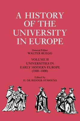 A History Of The University In Europe: Universities In Ea...