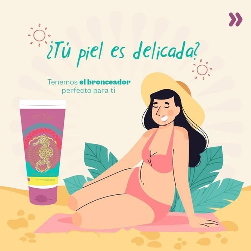 Bronceador En Gel Para Piel Sensible D' Luchi By Kaba 200ml