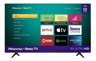 Smart TV portátil Hisense 43R6000GM LED Roku OS 4K 43" 120V