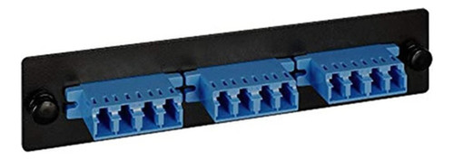 Panel Adaptador Icc Lgx, 3 Quad Lc, 12f, Azul, Sm