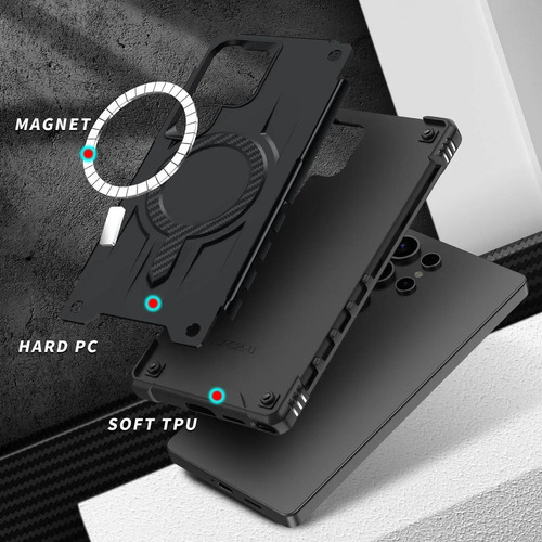 Funda De Teléfono Con Airbag Para Samsung Galaxy S25 S24 Ultra S23 Fe A16 A26 A36 A56 A13 A14 A15 A35 A55 5g