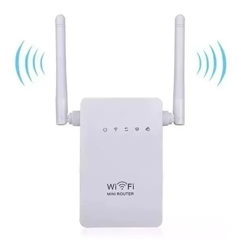 Repetidor De Sinal Amplificador Wifi 1200mbps 2 Antenas