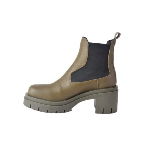 Imagen 5 de 9 de Botas Botines De Cuero Elástico De Mujer - Blunt - Ferraro