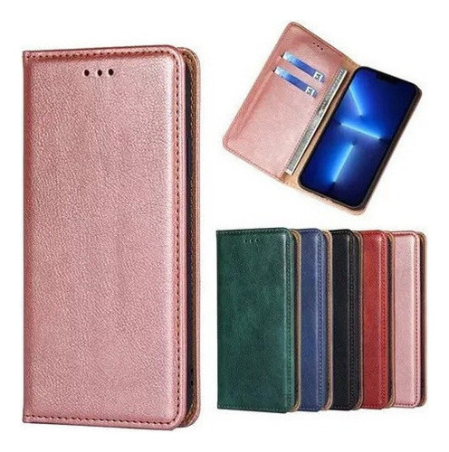 Funda Protectora Para iPhone Funda Tipo Cartera De Piel