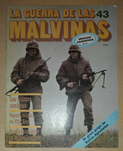 Revista La Guerra De Las Malvinas N°43 Marzo De 1987