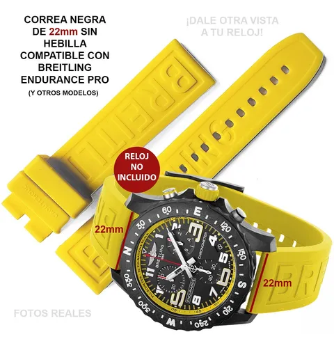 Correa caucho breitling hotsell