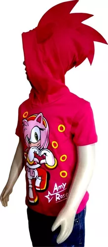 Fantasia Sonic (camiseta Infantil)