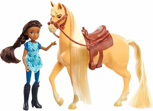 Montar Espíritu Libre Pequeña Muñeca Y Caballo Set - Pru Y C