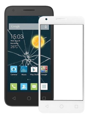 Pantalla De Cristal Para Alcatel One Touch Pixi 3 4.5 / 4027