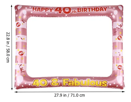 Marco Para Fotos De Cumpleaños, Decoración Para Fotos De Cum