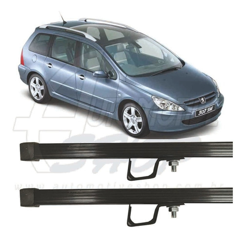 Rack Teto Roca Bagageiros Travessa Peugeot 307 Sw 03-08 166