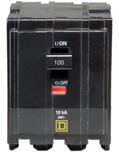Interruptor Termomagnético Square D 3x100 Amp