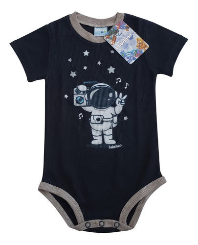 Body De Bebe Manga Corta ¨astronauta¨ Babsiboo Ref. 7321