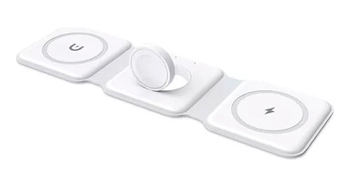 Cargador Inalambrico Para iPhone Apple Watch AirPods 3 En 1
