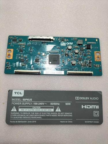 Tv Tcl 50p6us En Desarme (Usado)