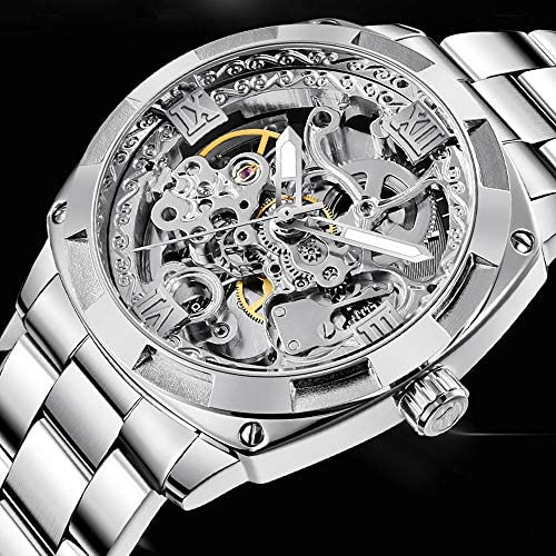Tiong Reloj Mecánico Para Hombre Reloj De Esqueleto Automáti