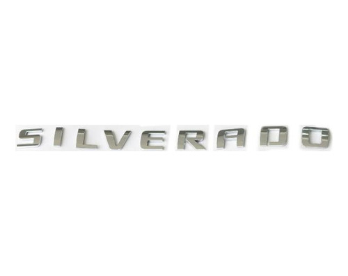 Emblema Silverado Puerta Compuerta Chevrolet Original
