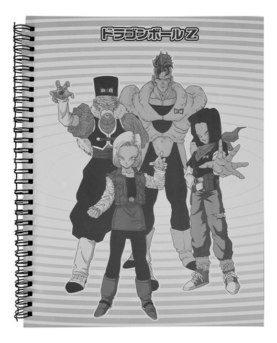 Libretas Dragon Ball Z Profesionales De Rayas Geek Industry Color Verde