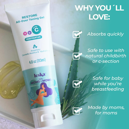 Leska Maternidad Post-embarazo Gel | Etapa C: Restore All-ov