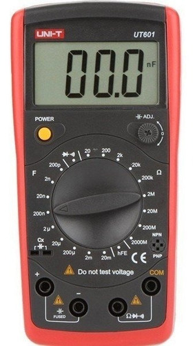 Capacímetro Uni-t Ut601 Medidor De Capacidad De Inducción