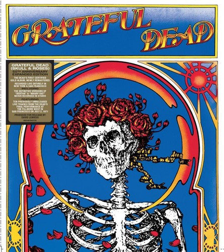 Cd Grateful Dead - Skull & Roses (50th Anniv- Duplo 2 Cds)