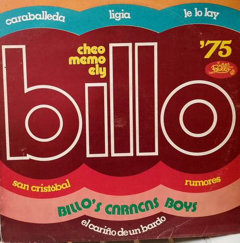 Disco Lp - Billo's Caracas Boys / Billo '75. Album (1974)