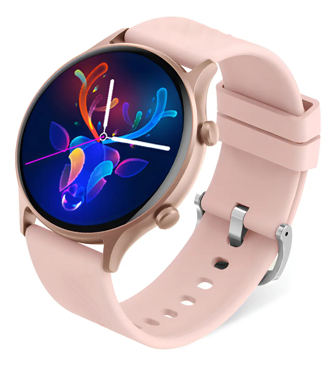 Smartwatch Relógio Inteligente Bazik Prime W38 Pro Max 47mm Tela AMOLED 1.51 HD Faz Chamadas Bluetooth Bateria 460mAh Monitor Cardíaco Esportivo IP67 Compatível Android e iOS Pulseira Silicone