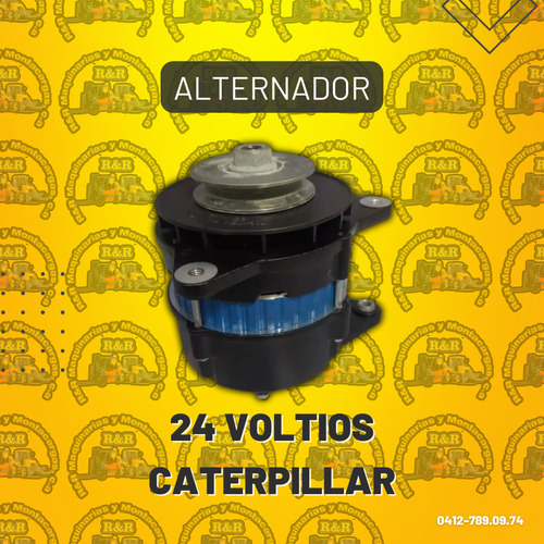 Alternador 24 Voltios Caterpillar