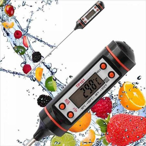 Termômetro Digital Espeto Para Fabricação De Vela Aromática