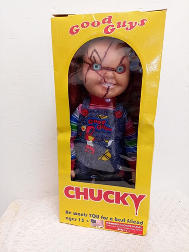 Muñeco Chucky Cara Cortada