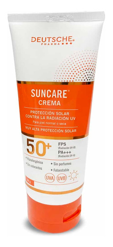 Suncare Crema Protector Solar 50 Fps 90g