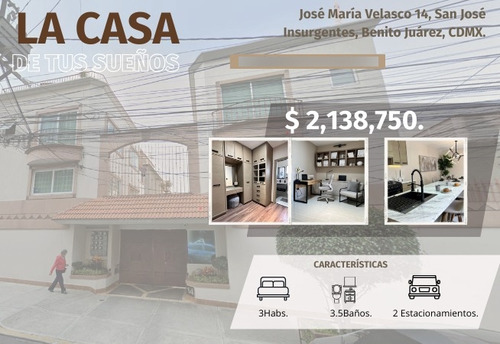 Casa En San José Insurgentes / Gv16 - Za 18