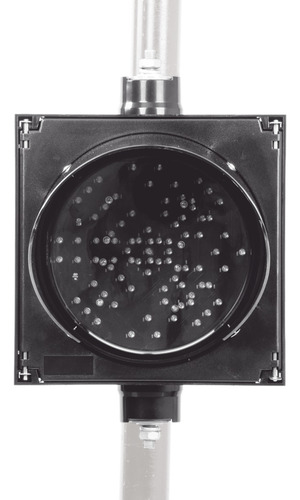 Semáforo Sencillo Indicador Alto Y Siga 20cm Pro-light-sl