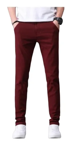 Pantalon Guindo Hombres Skechers MercadoLibre