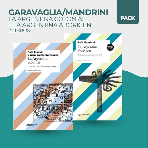 Pack La Argentina Colonial + La Argentina Aborigen