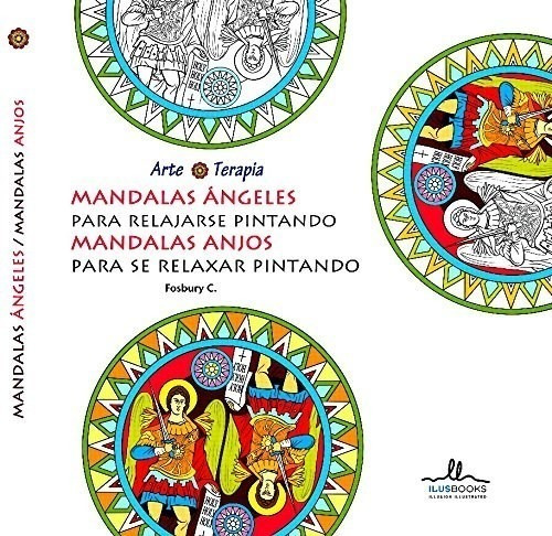 Libro Mandalas Angeles Para Relajarse Pintando De Aa.vv
