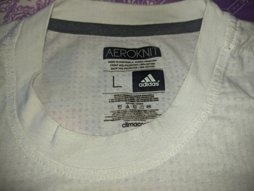 Camiseta adidas Aeroknit Mississippi State Football Blanca