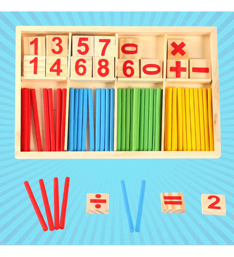 Juguete De Desarrollo Inteligente Para Bebés De Madera Color
